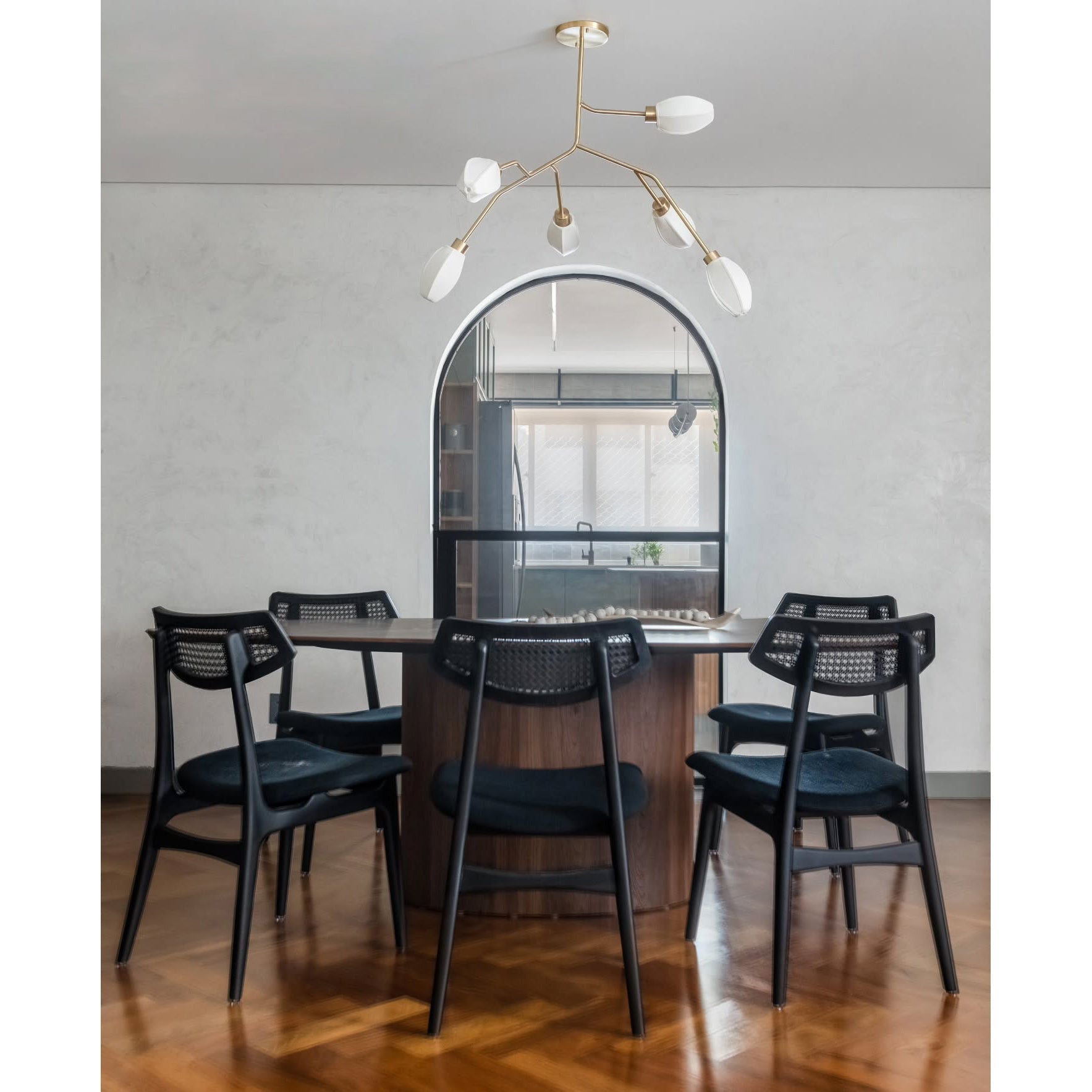 Evvinora Glas Individuelle Kreativität Kronleuchter-Letslighting