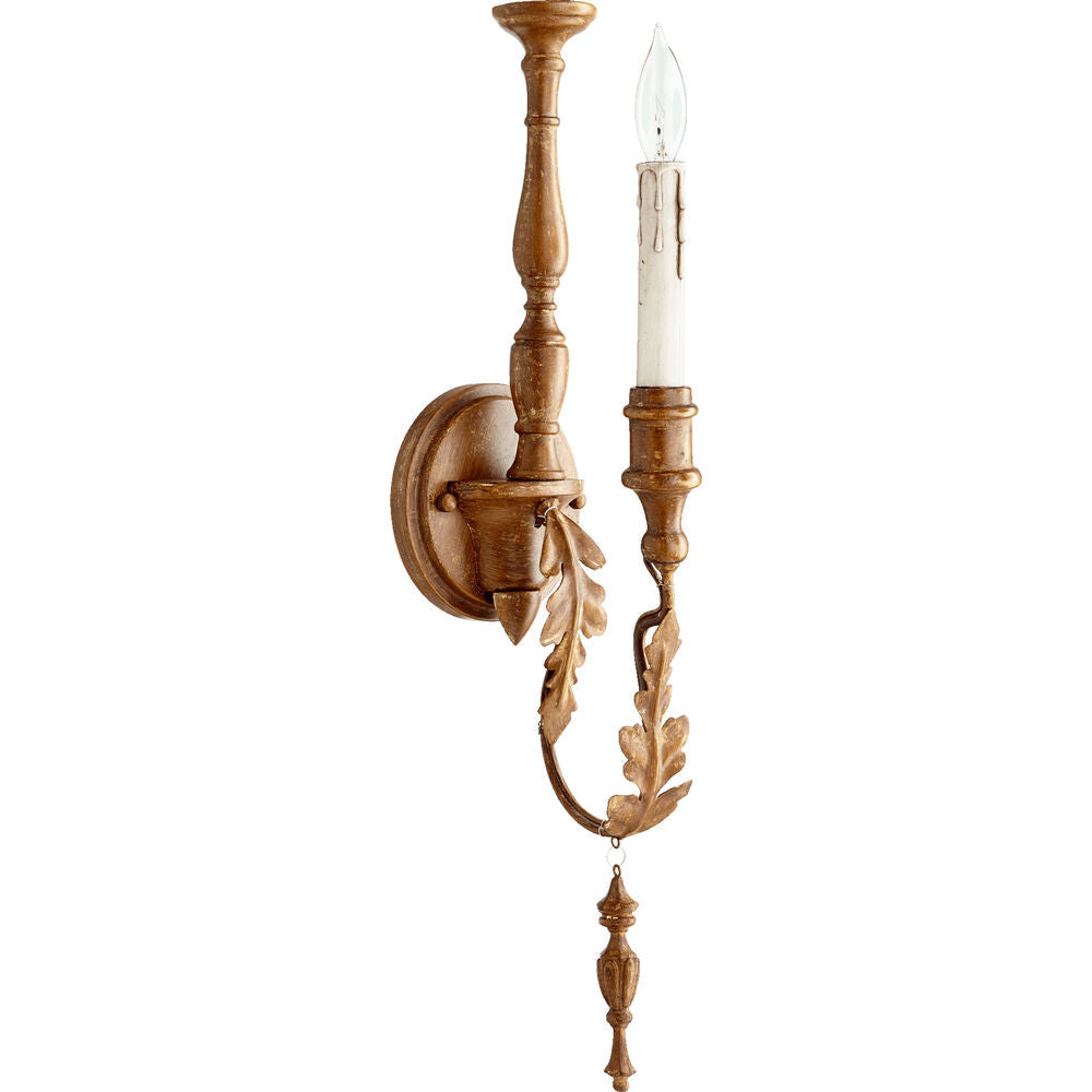 Ivelor Industrielle Vintage-Kerzen-Wandleuchte-Letslighting