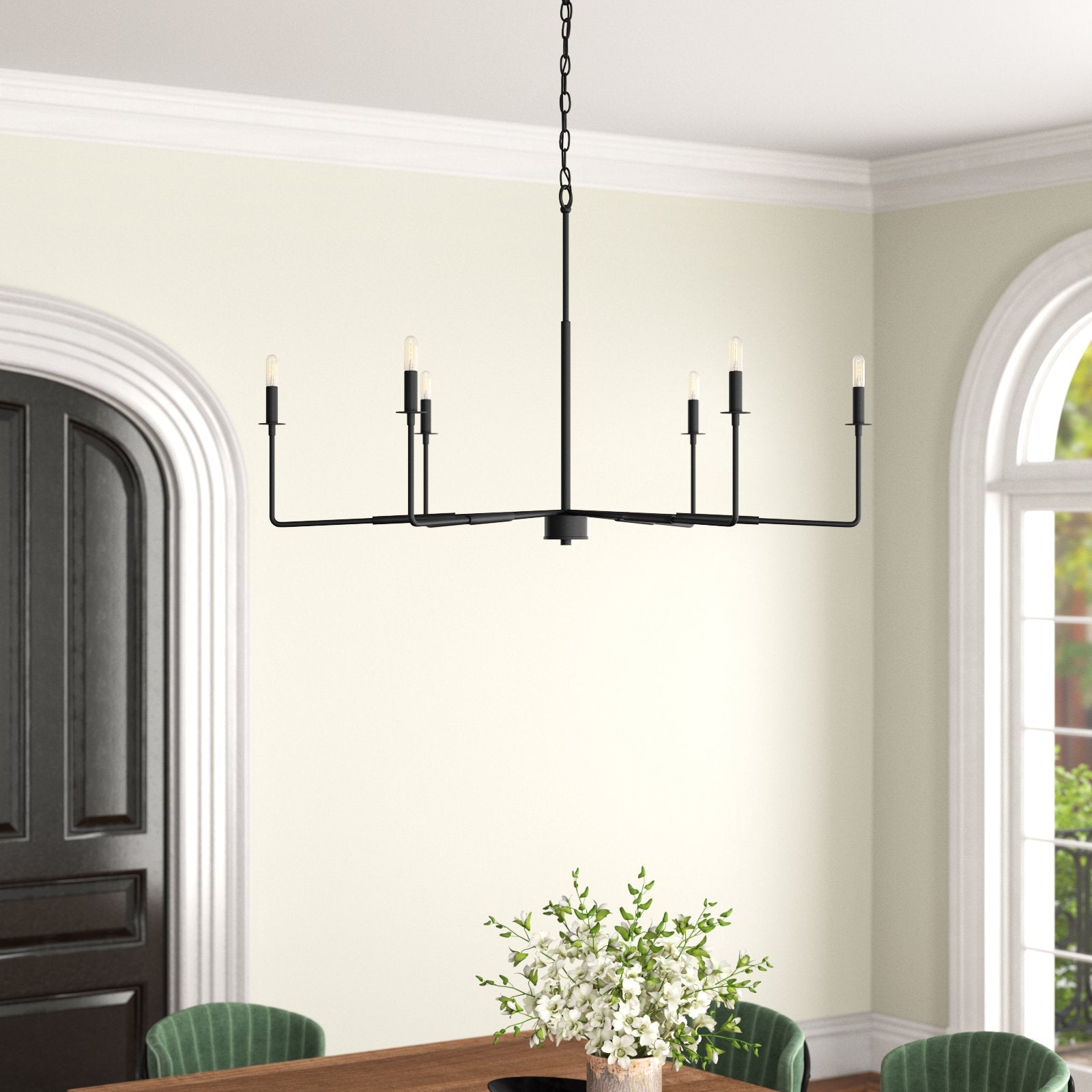 Blikuvyi Moderner Industrieller Minimalist Kronleuchter-Letslighting