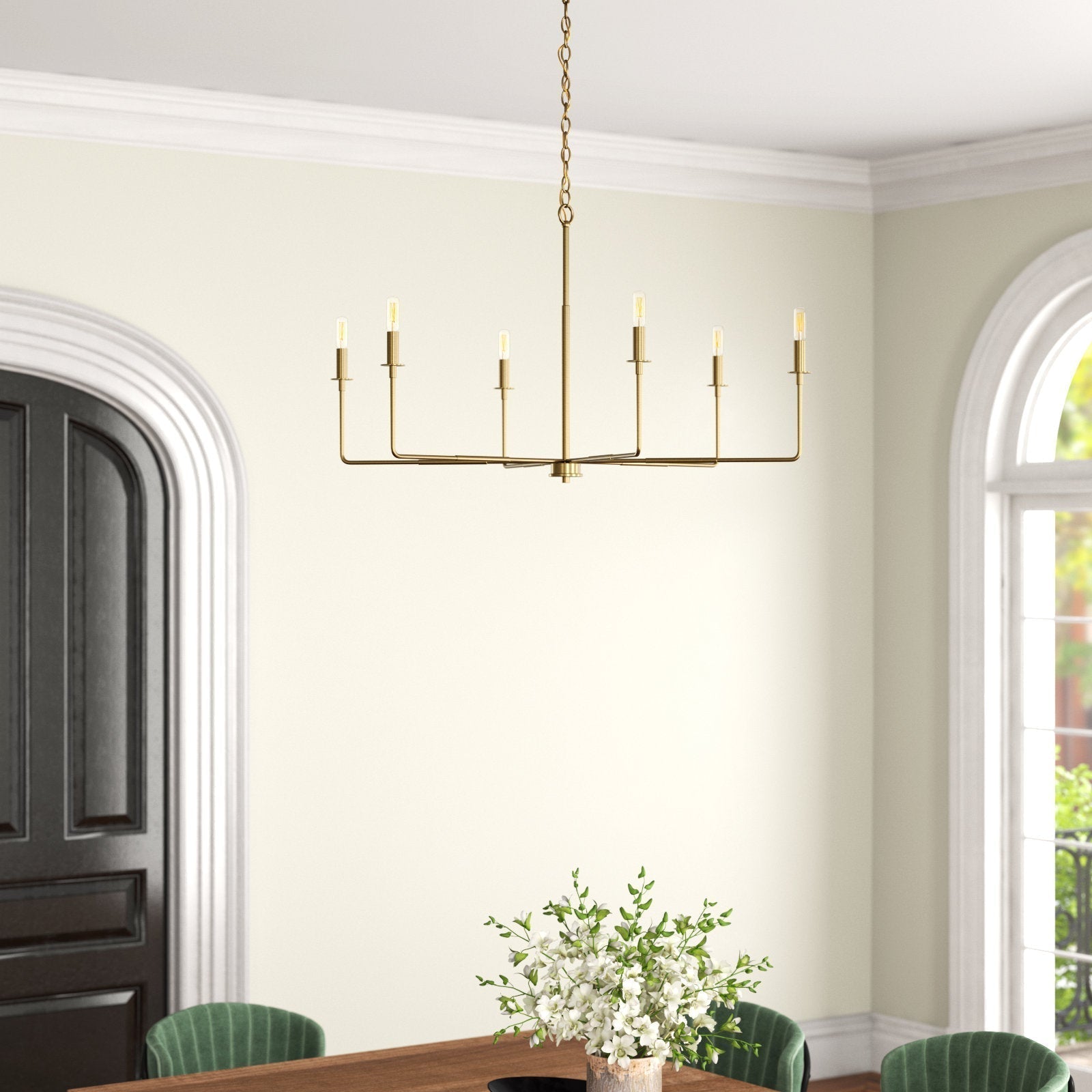Blikuvyi Moderner Industrieller Minimalist Kronleuchter-Letslighting