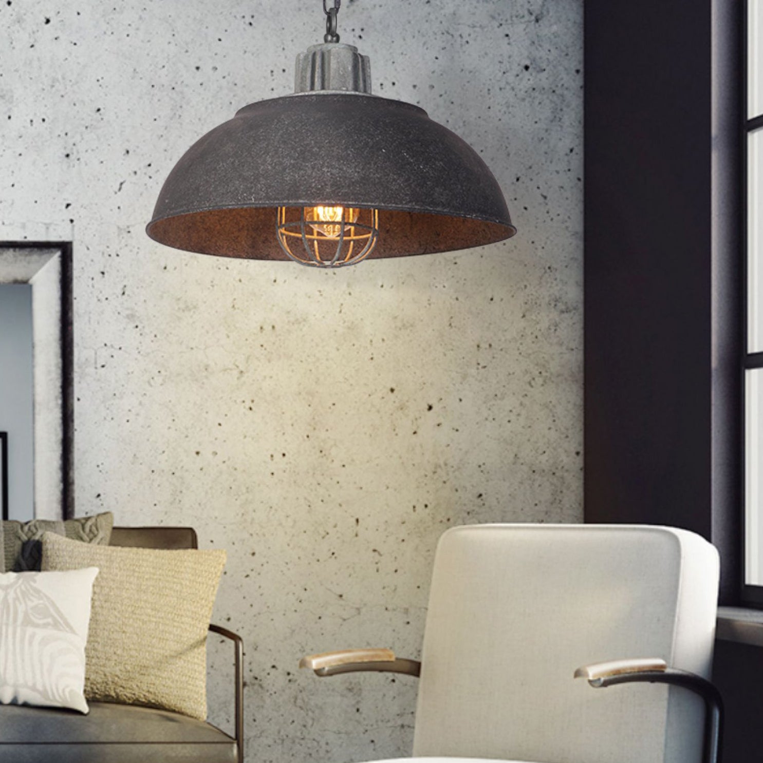 Mydorila Vintage Industrial Pendelleuchte-Letslighting