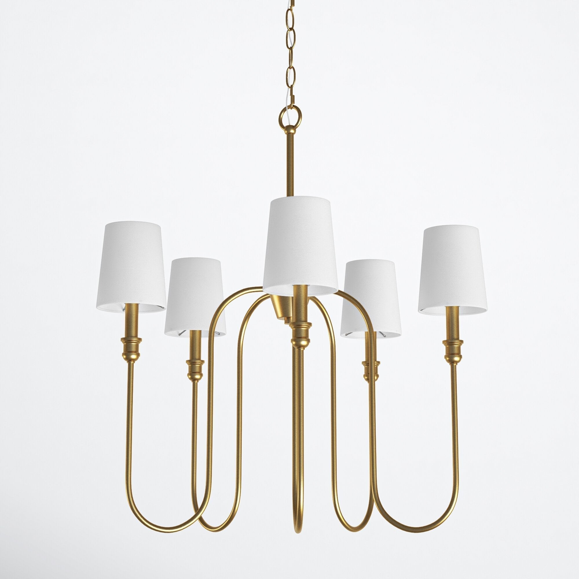 Evraeel Stoff Modern Minimalistisch Kronleuchter-Letslighting