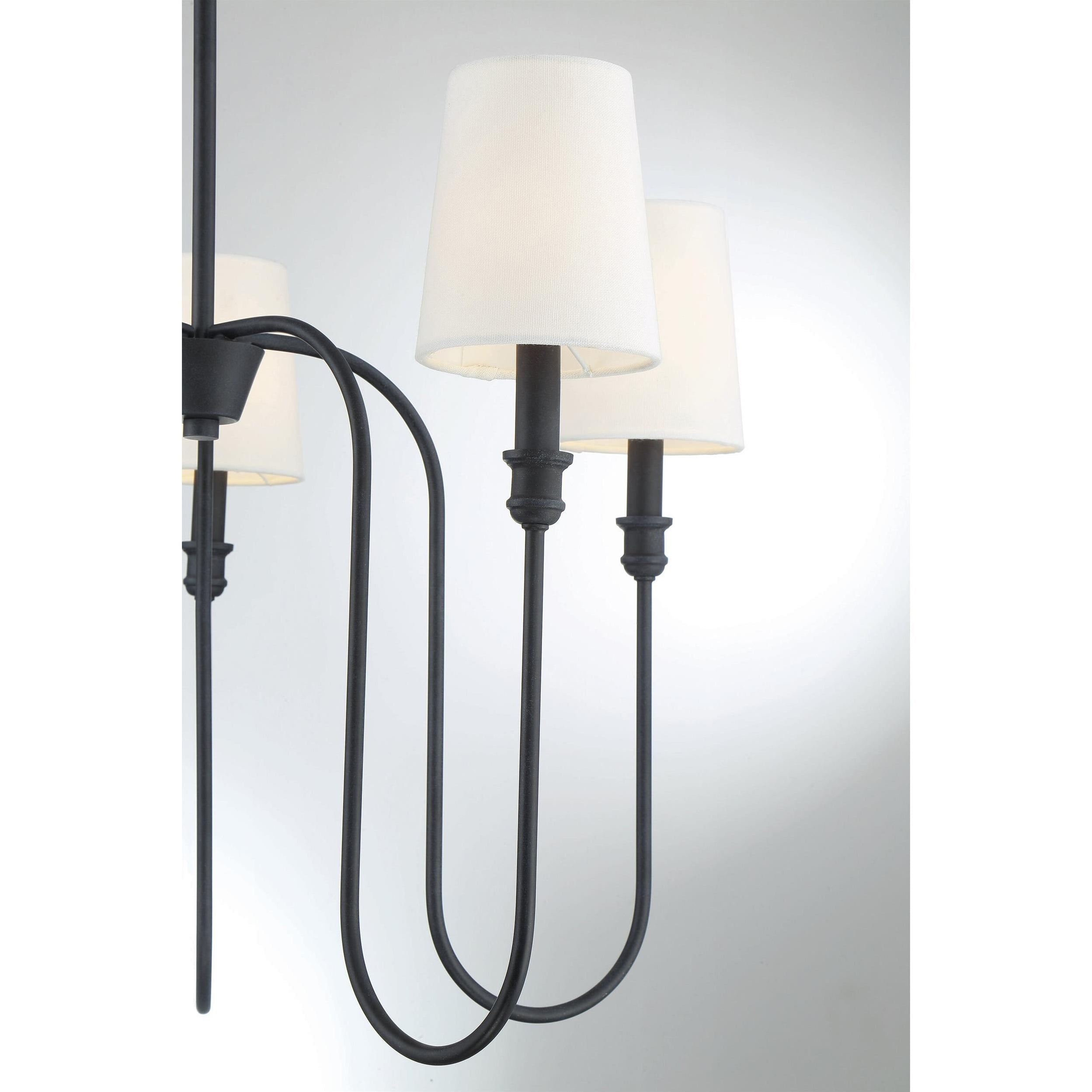 Evraeel Stoff Modern Minimalistisch Kronleuchter-Letslighting