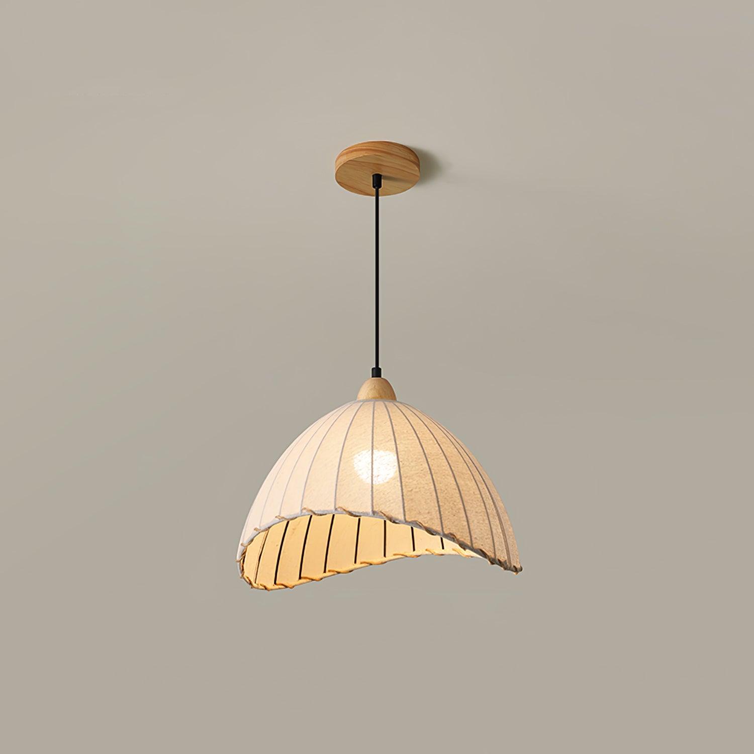 Shell Minimalistisch Holz Pendelleuchte-Letslighting