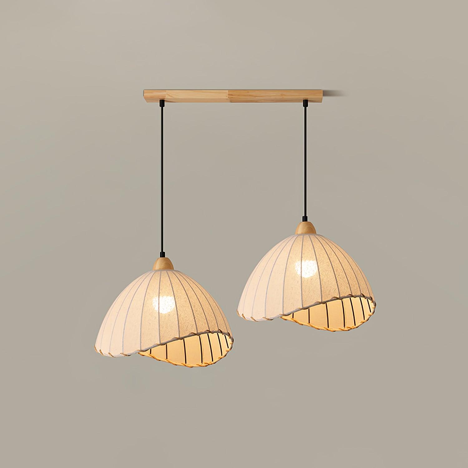 Shell Minimalistisch Holz Pendelleuchte-Letslighting