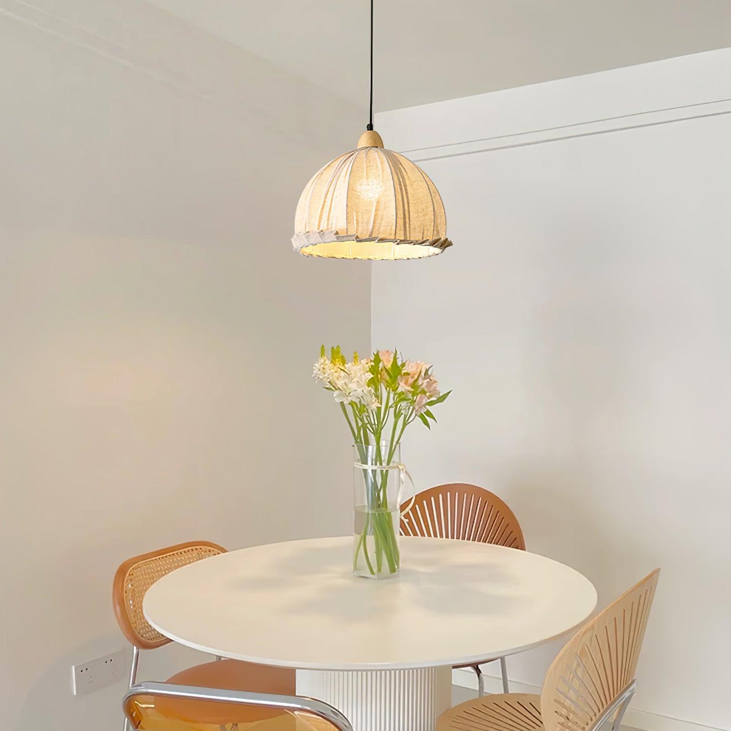 Shell Minimalistisch Holz Pendelleuchte-Letslighting
