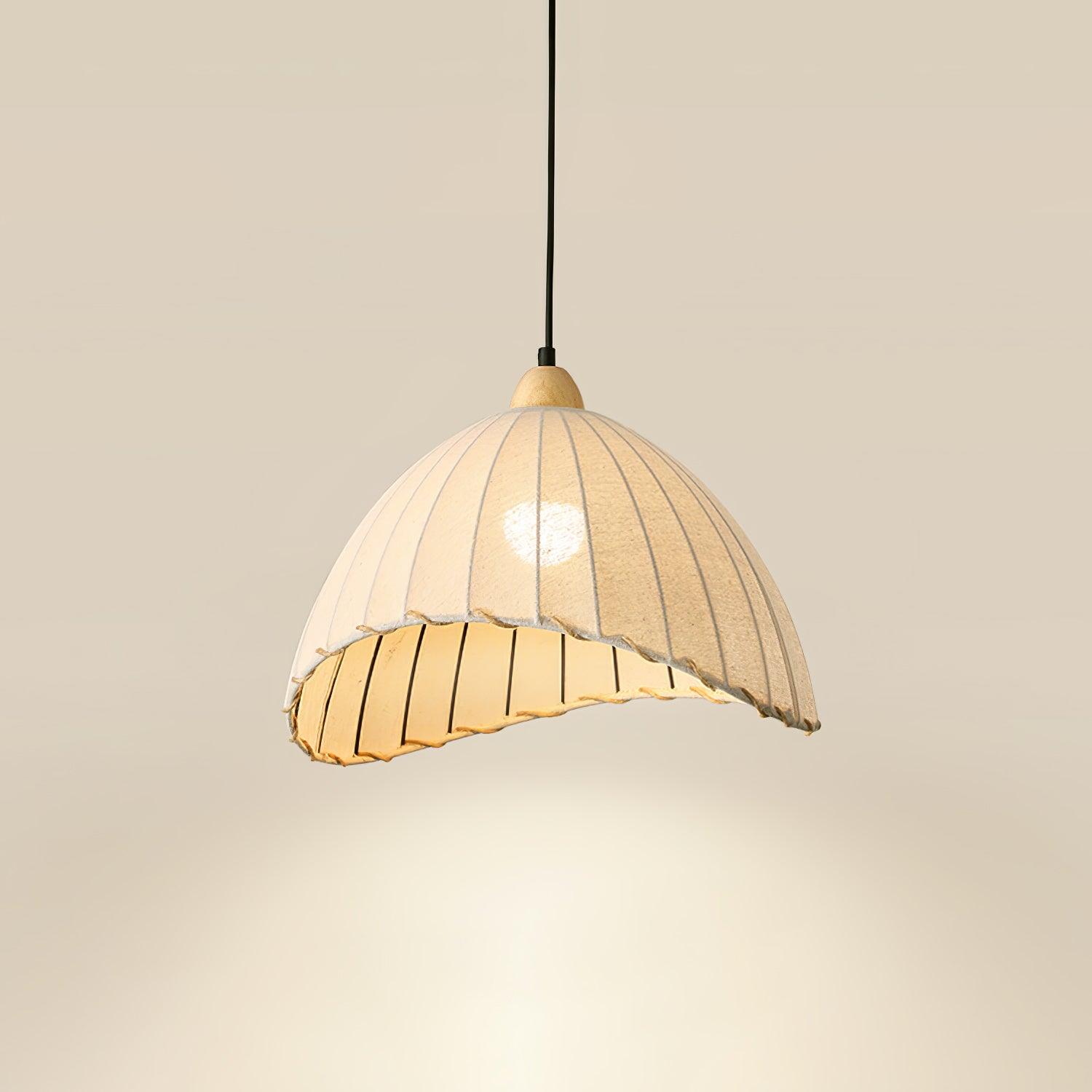Shell Minimalistisch Holz Pendelleuchte-Letslighting