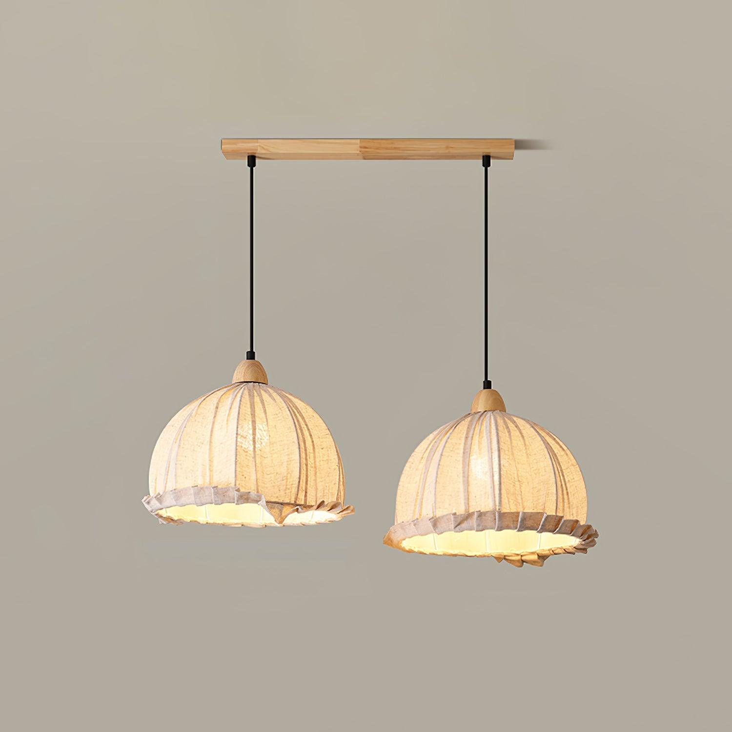 Shell Minimalistisch Holz Pendelleuchte-Letslighting