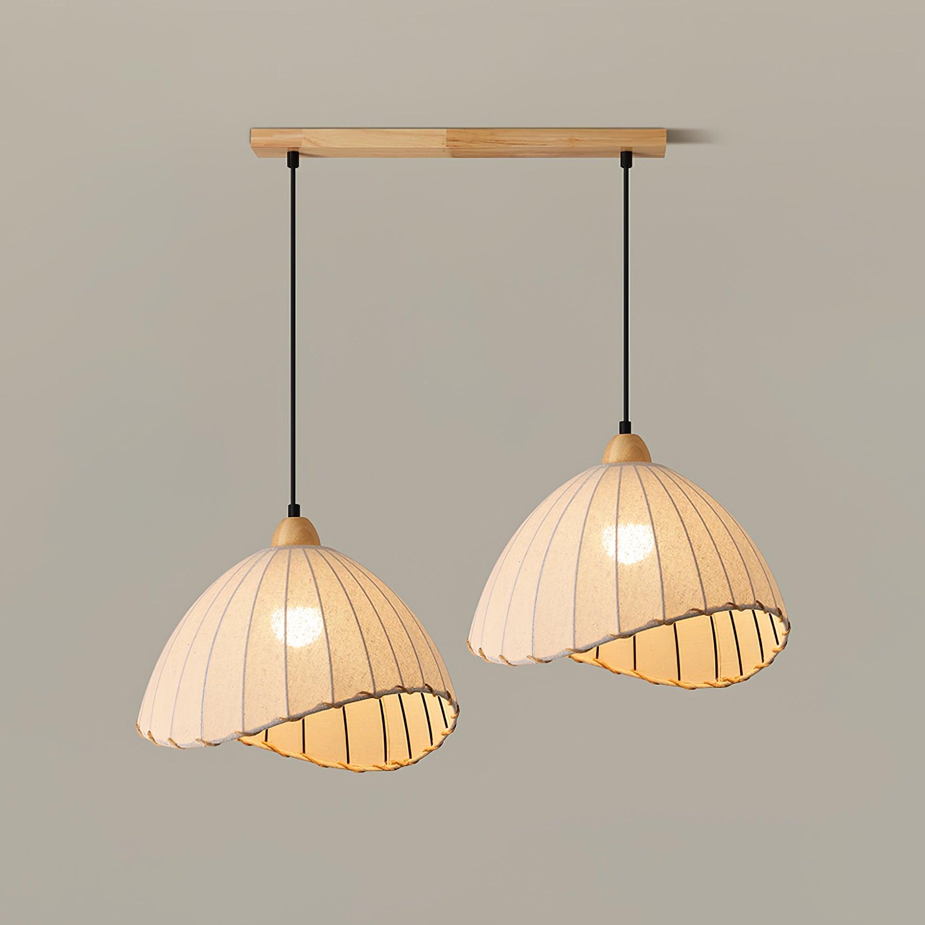 Shell Minimalistisch Holz Pendelleuchte-Letslighting