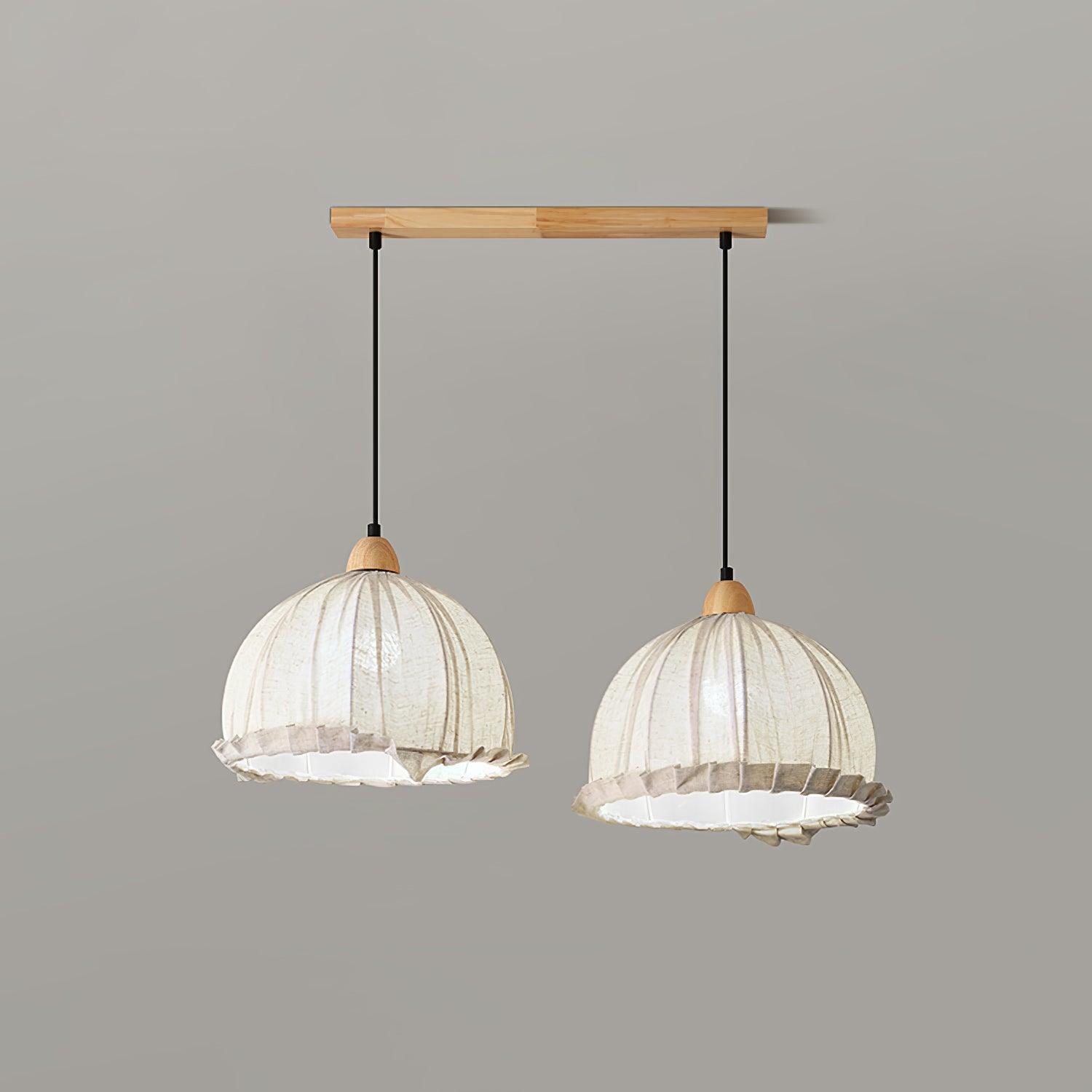 Shell Minimalistisch Holz Pendelleuchte-Letslighting