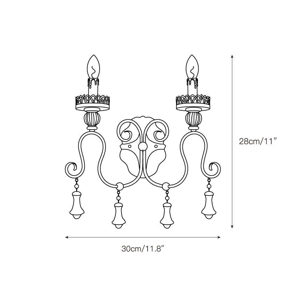 Zodorila Vintage Wandleuchte-Letslighting