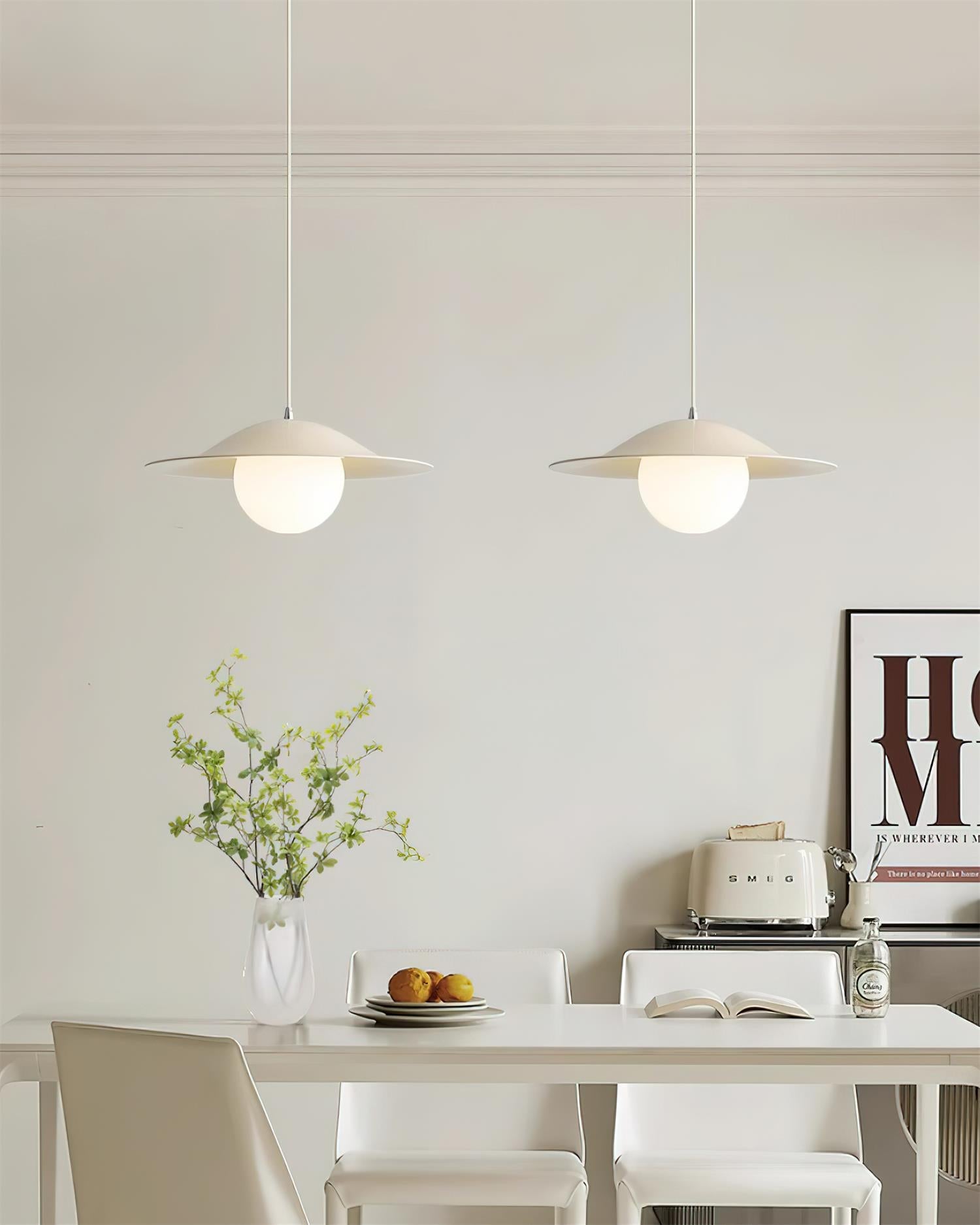 Opilo Pendelleuchte Modern Breiter Metallschirm-Letslighting