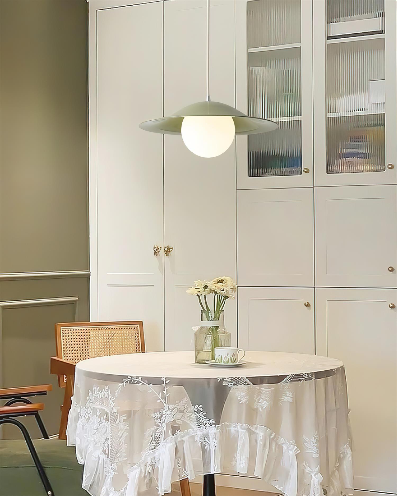 Opilo Pendelleuchte Modern Breiter Metallschirm-Letslighting
