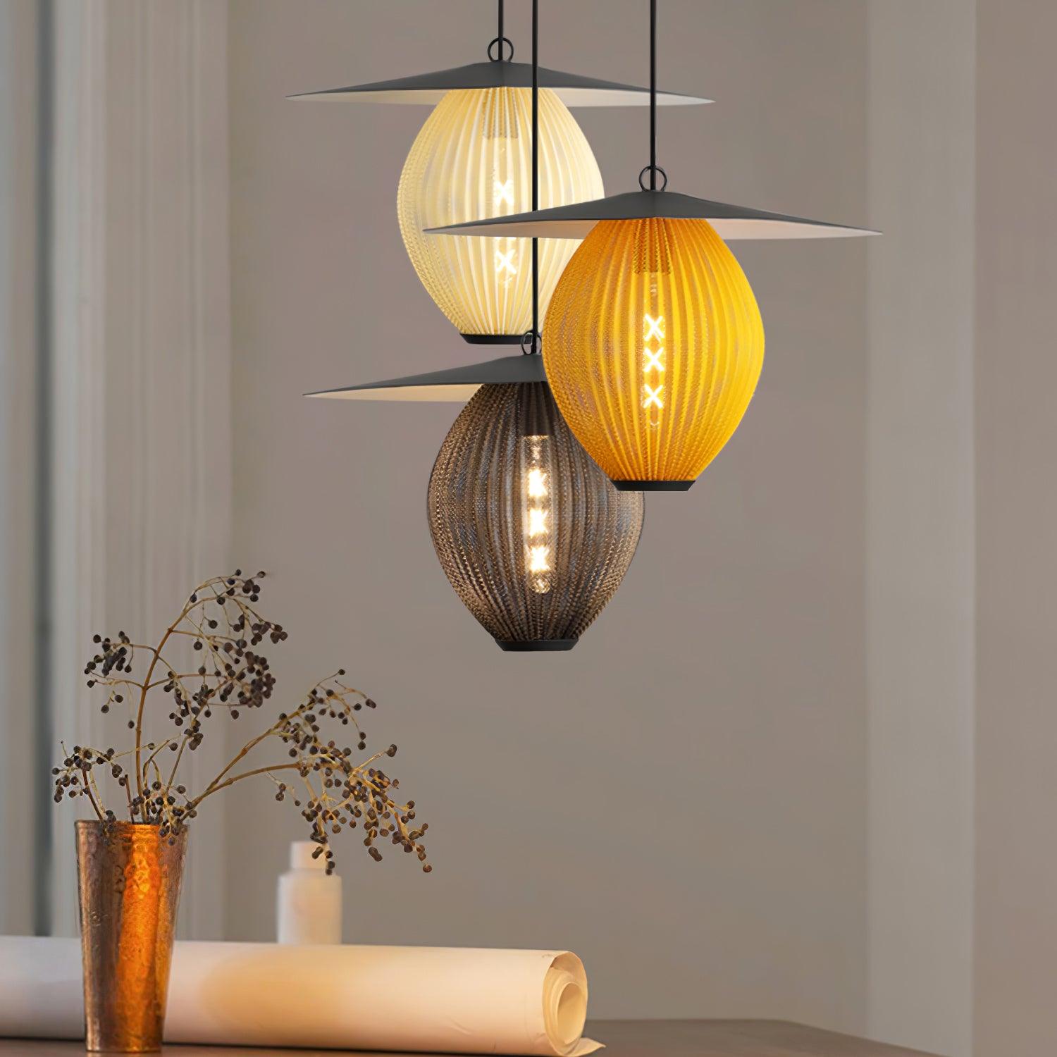 Hikari Aluminium Pendelleuchte-Letslighting