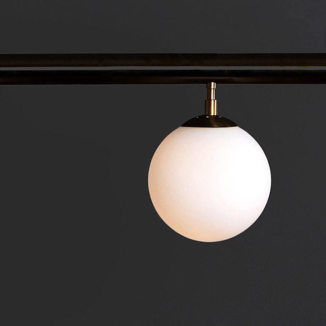 Solara Pendelleuchte Messing Linear Satellite Minimalistisch-Letslighting
