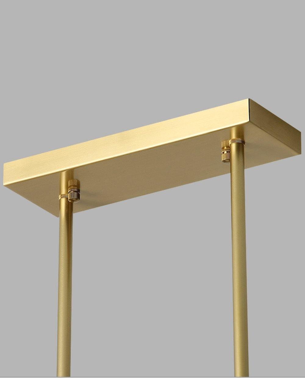 Solara Pendelleuchte Messing Linear Satellite Minimalistisch-Letslighting