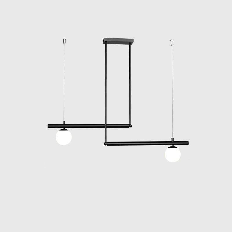 Solara Pendelleuchte Messing Linear Satellite Minimalistisch-Letslighting
