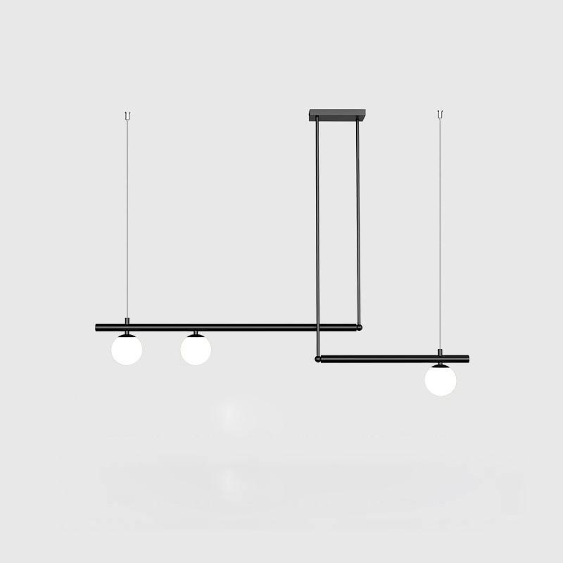 Solara Pendelleuchte Messing Linear Satellite Minimalistisch-Letslighting