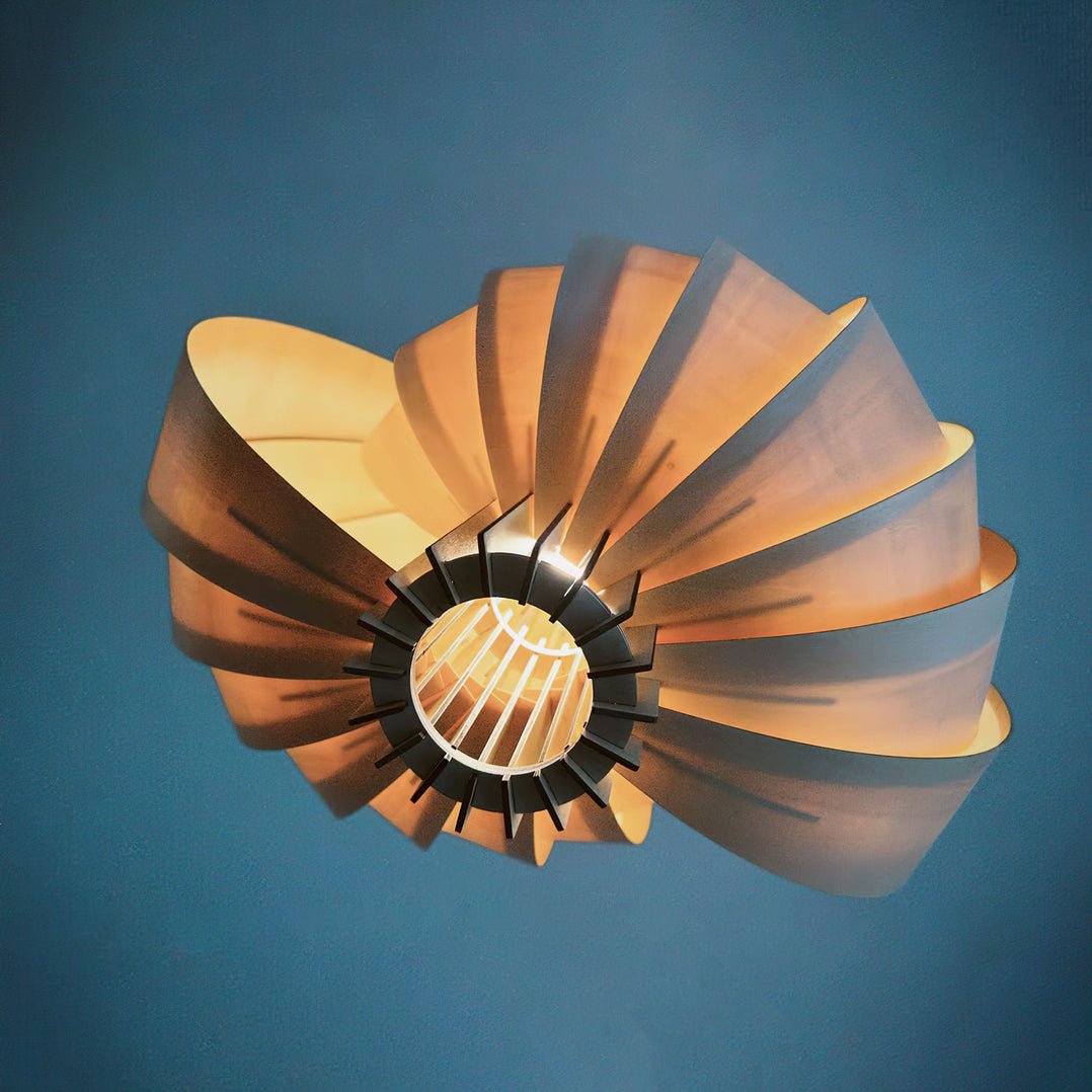 Ivraeus Premium Eleganz Ring Holz Pendelleuchte-Letslighting