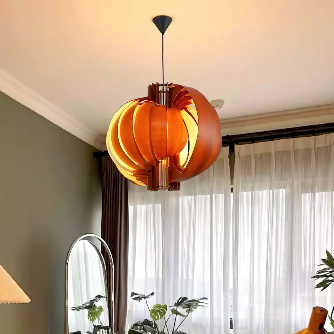 Ivraeus Premium Eleganz Ring Holz Pendelleuchte-Letslighting