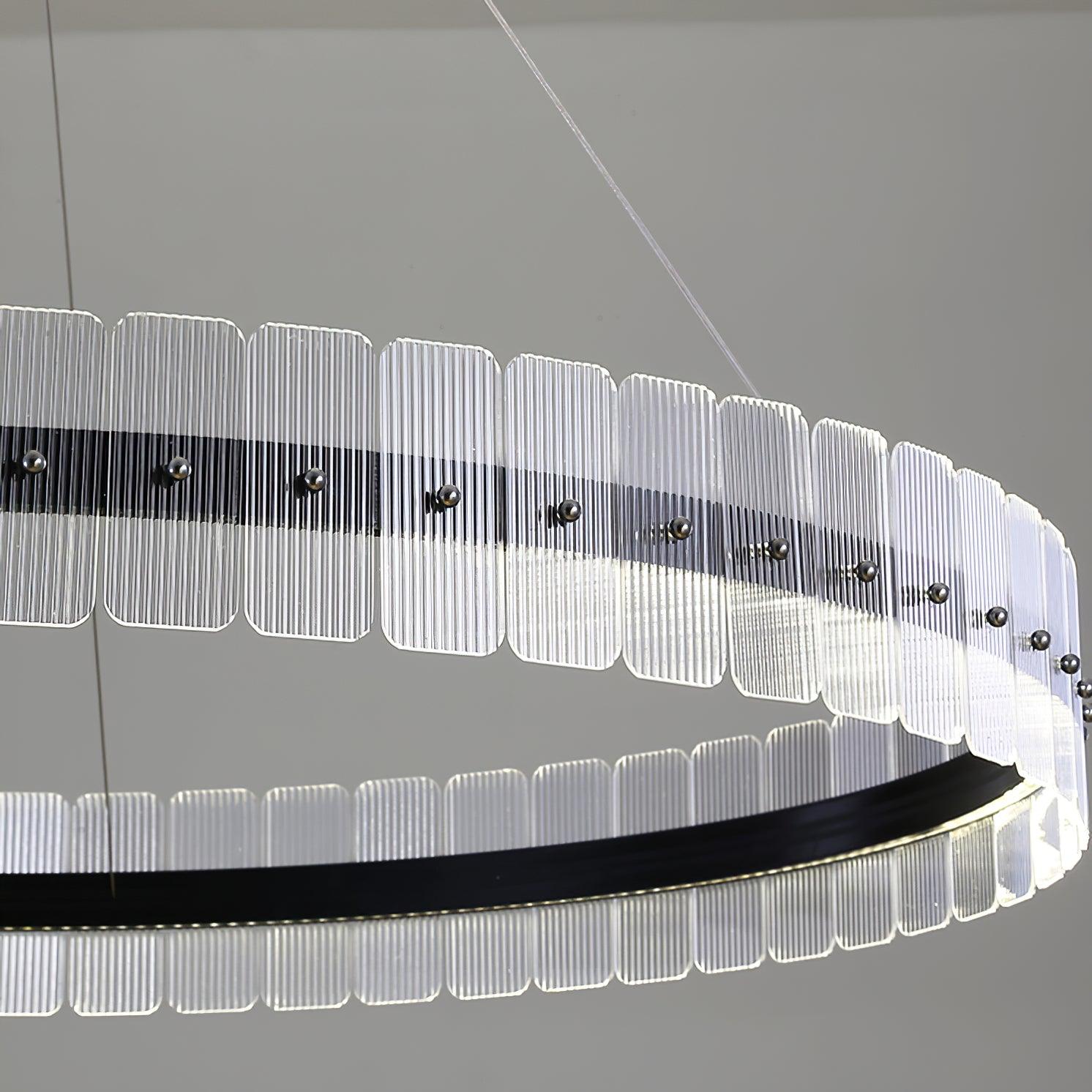 Lustra Kronleuchter Saturno LED mit Blöcken-Letslighting