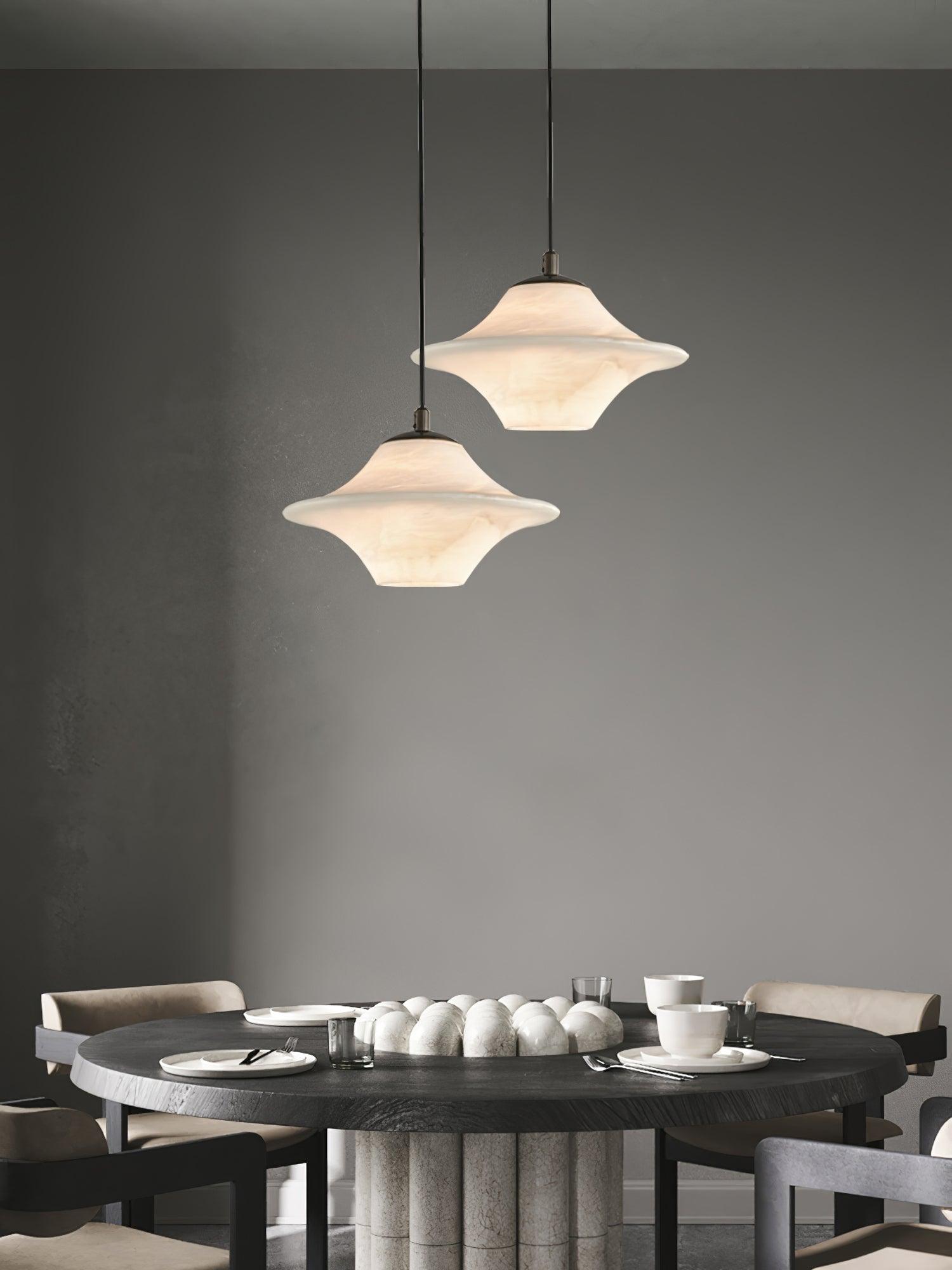 Elvina Alabaster Pendant Light - Neutralighting