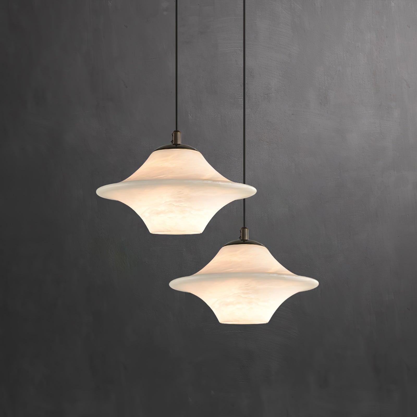 Elvina Alabaster Pendant Light - Neutralighting
