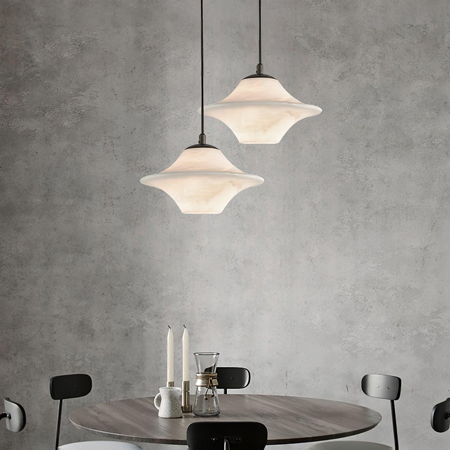 Elvina Alabaster Pendant Light - Neutralighting
