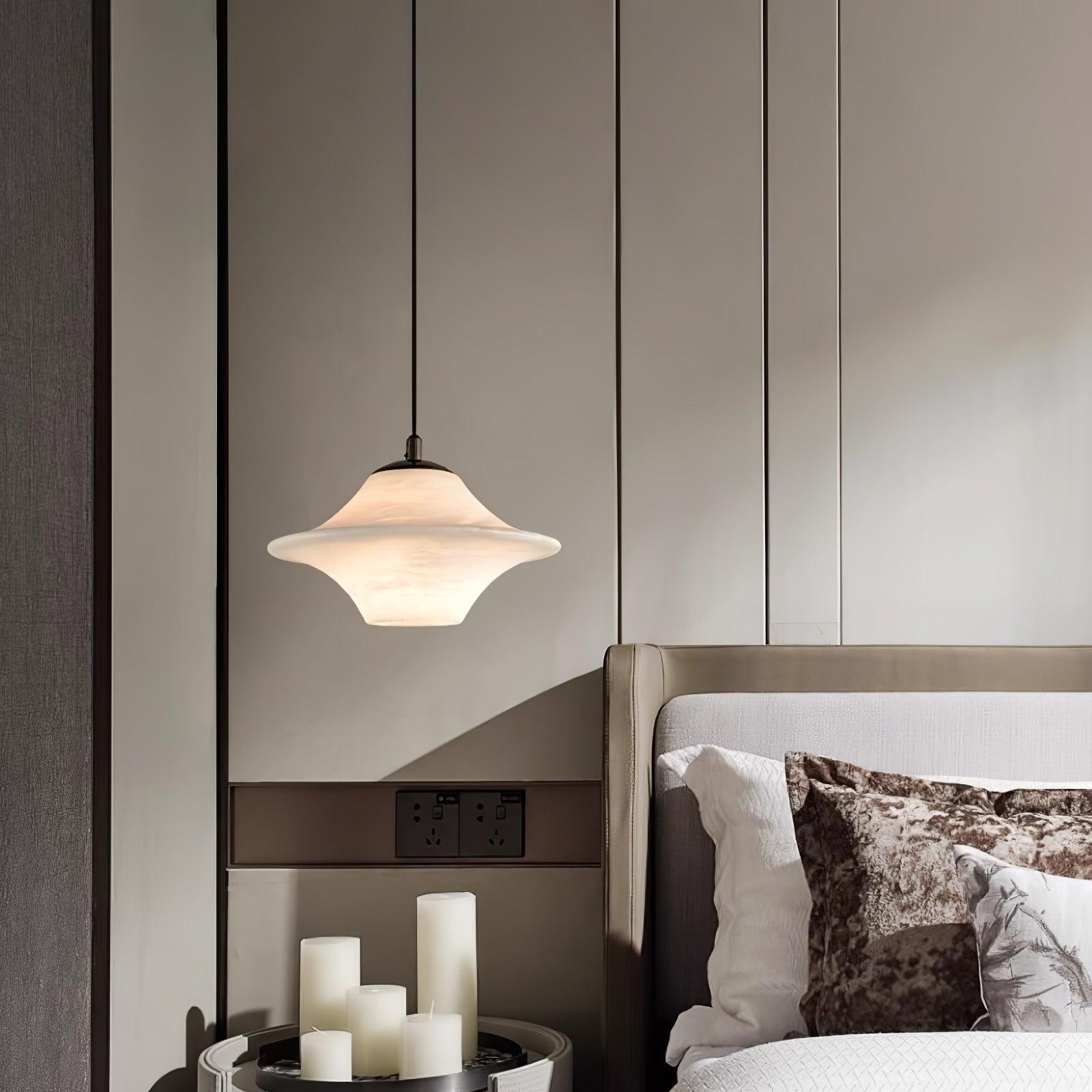 Elvina Alabaster Pendant Light - Neutralighting