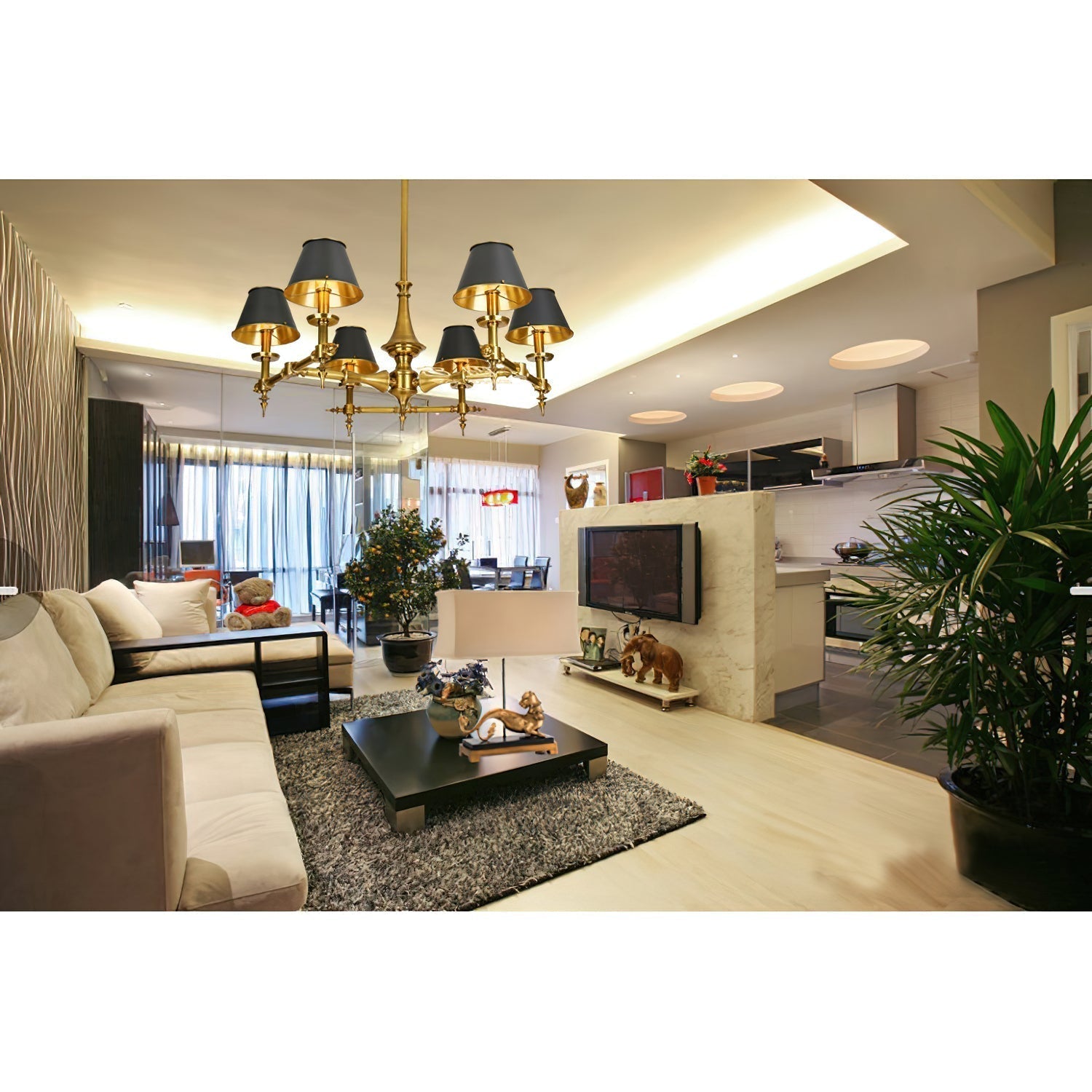 Comarion Vintage Traditioneller Kronleuchter-Letslighting
