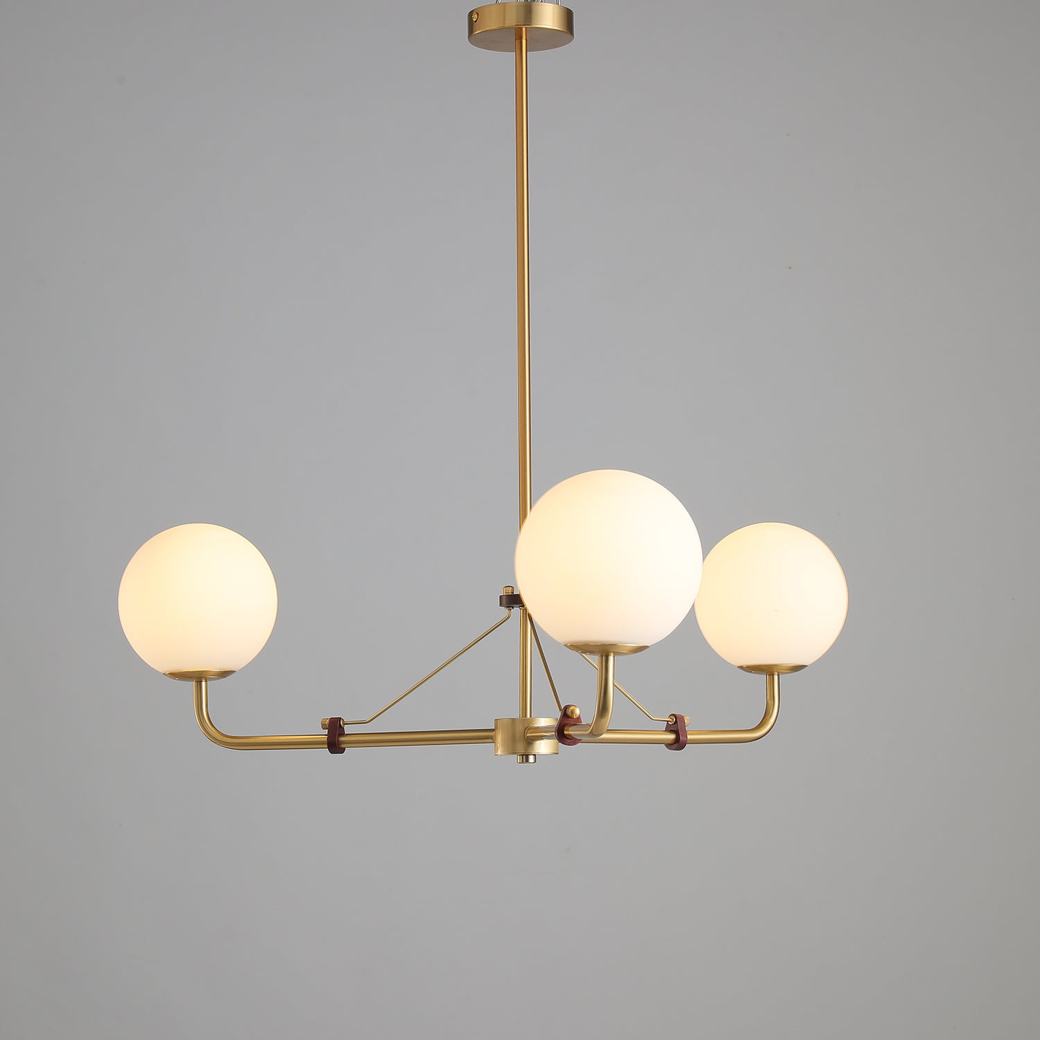 Lustra Kronleuchter Messing Globe Savanna Elegant-Letslighting