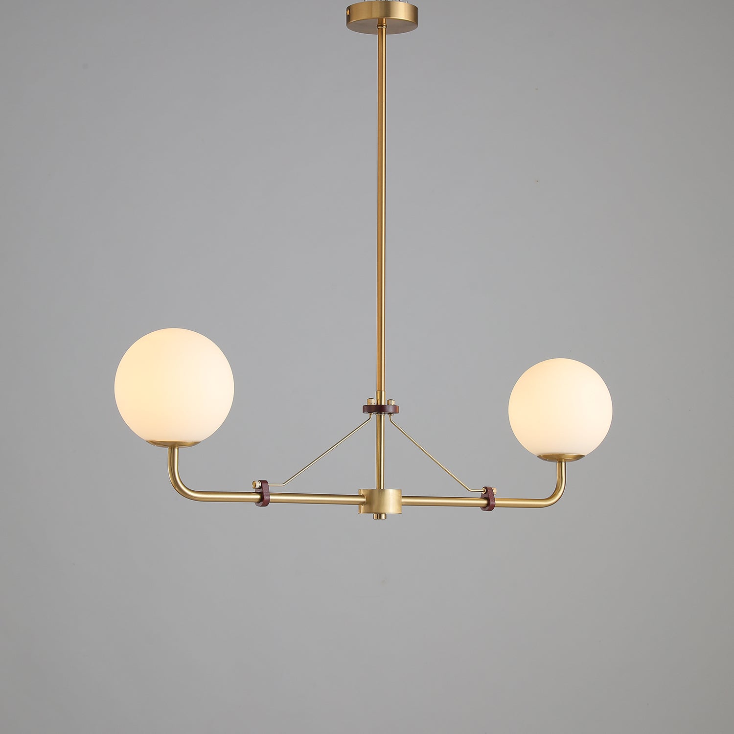 Lustra Kronleuchter Messing Globe Savanna Elegant-Letslighting