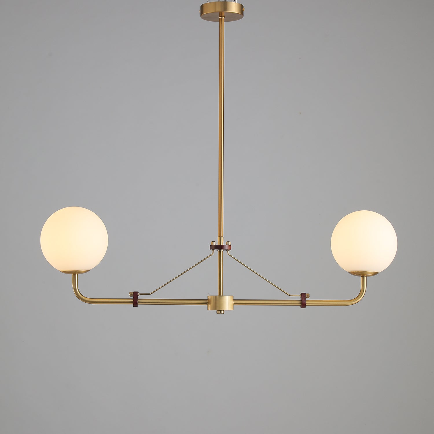 Lustra Kronleuchter Messing Globe Savanna Elegant-Letslighting