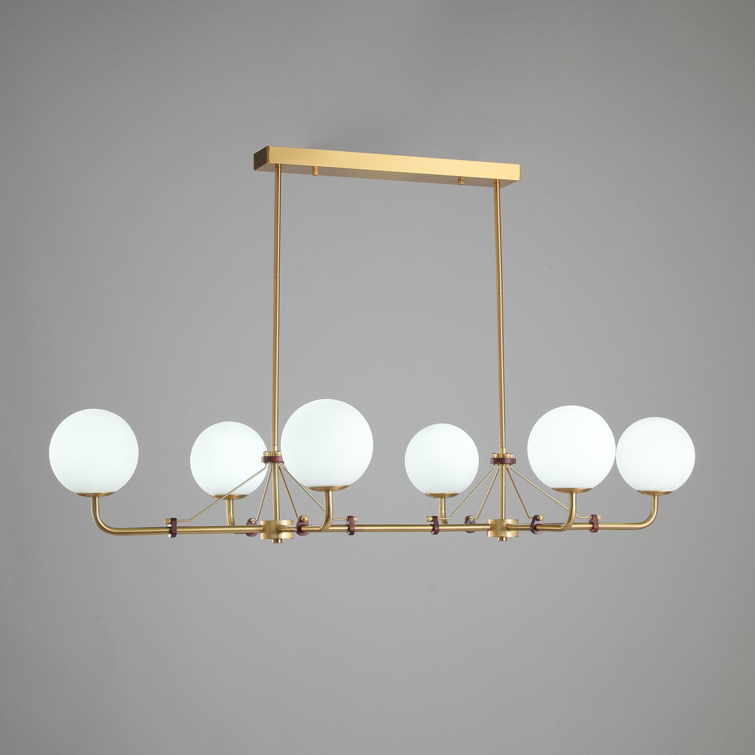 Lustra Kronleuchter Messing Globe Savanna Elegant-Letslighting