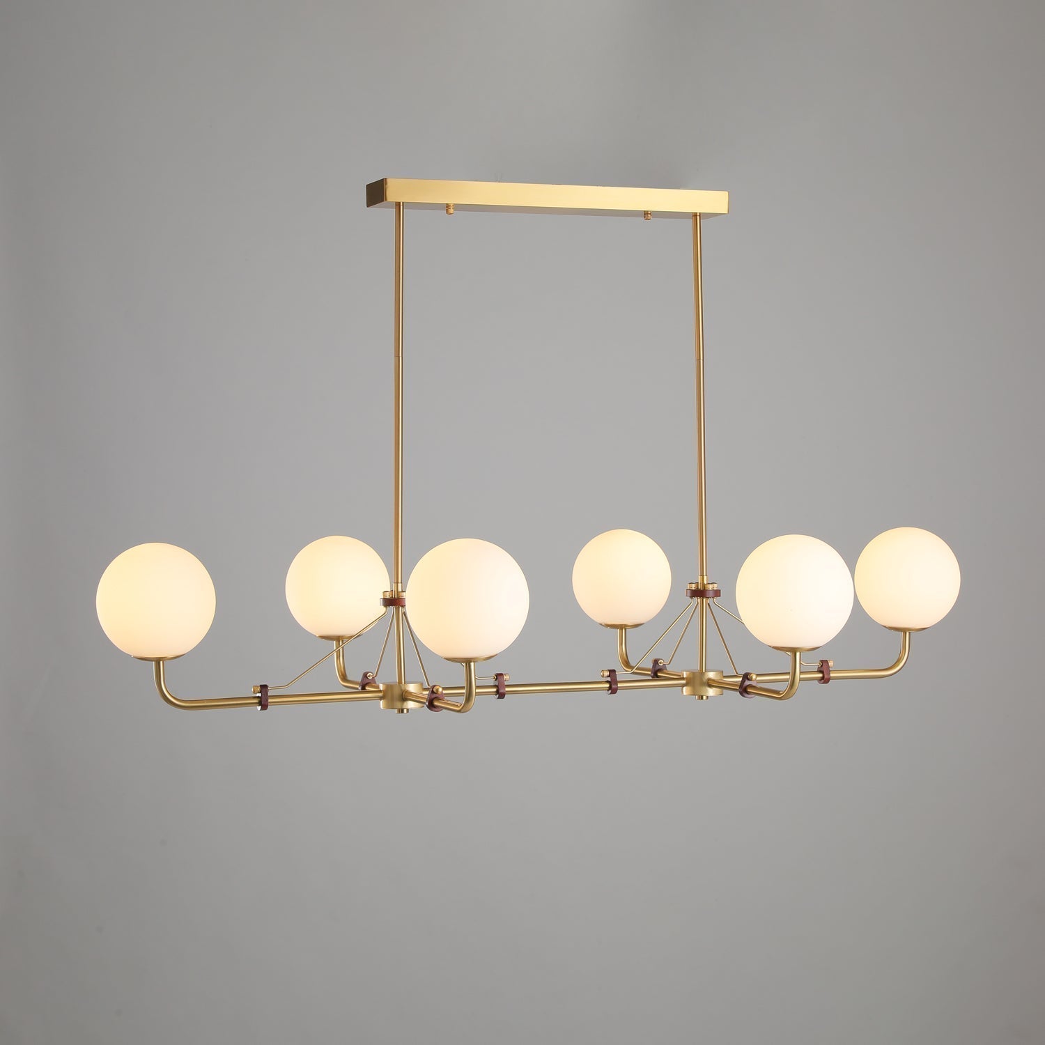 Lustra Kronleuchter Messing Globe Savanna Elegant-Letslighting