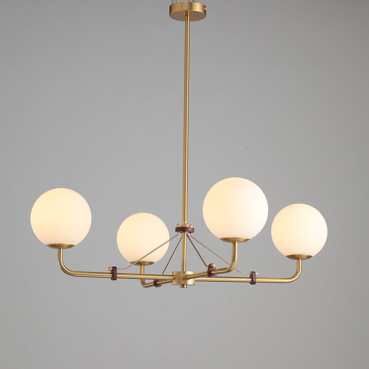 Lustra Kronleuchter Messing Globe Savanna Elegant-Letslighting
