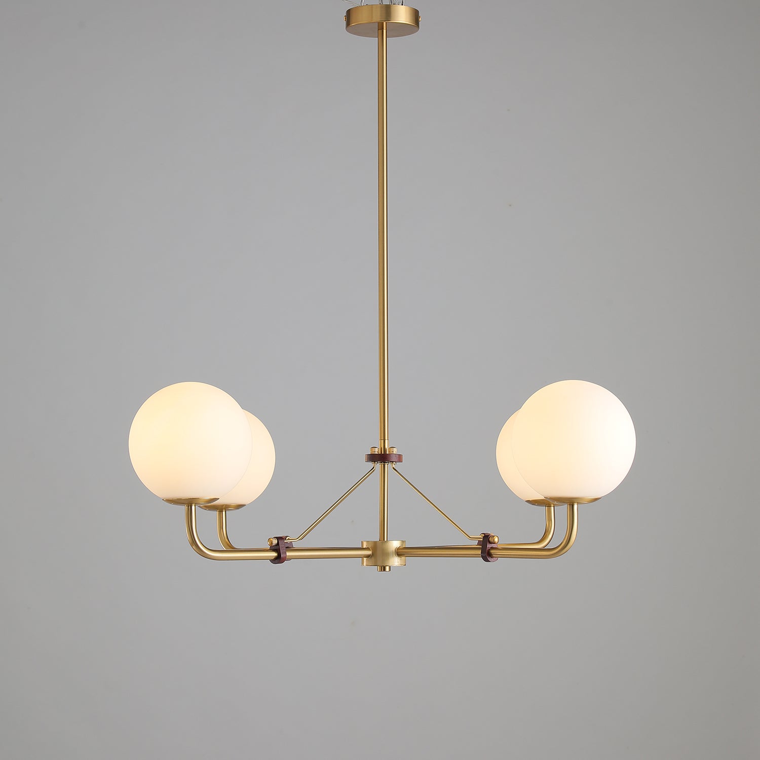 Lustra Kronleuchter Messing Globe Savanna Elegant-Letslighting