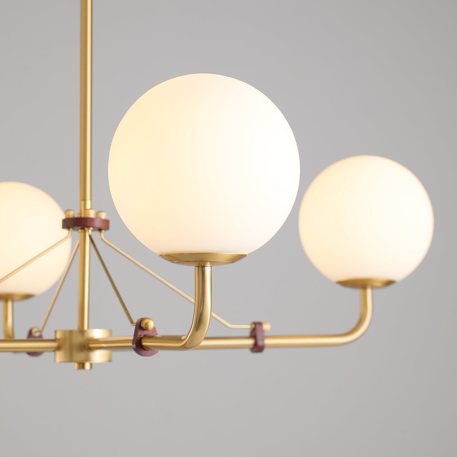 Lustra Kronleuchter Messing Globe Savanna Elegant-Letslighting