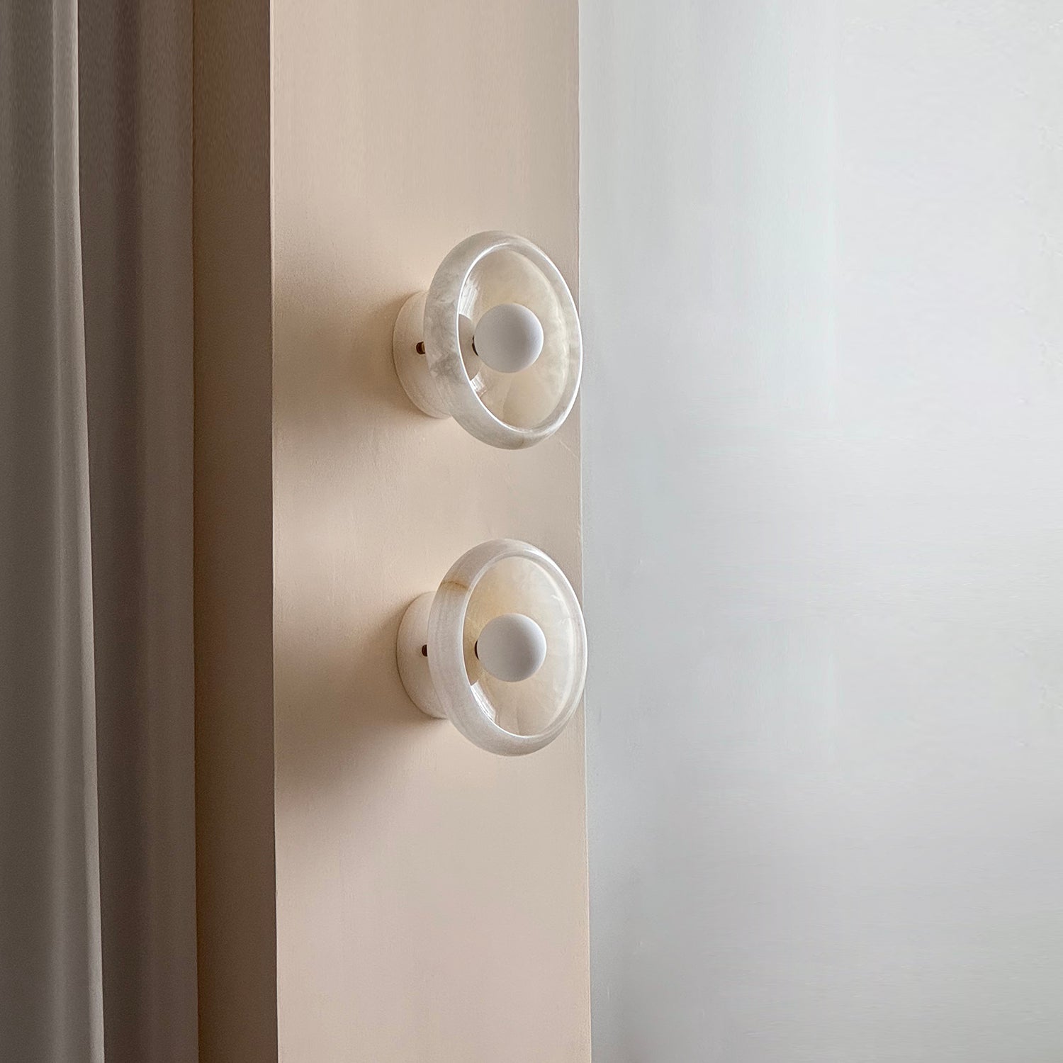 Onvix Wandleuchte aus Natur-Onyx-Letslighting