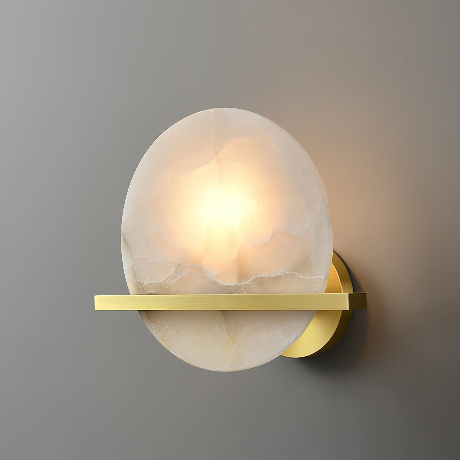 Vatalisra Modern Minimalist Alabaster Wall Lamp - Letslighting
