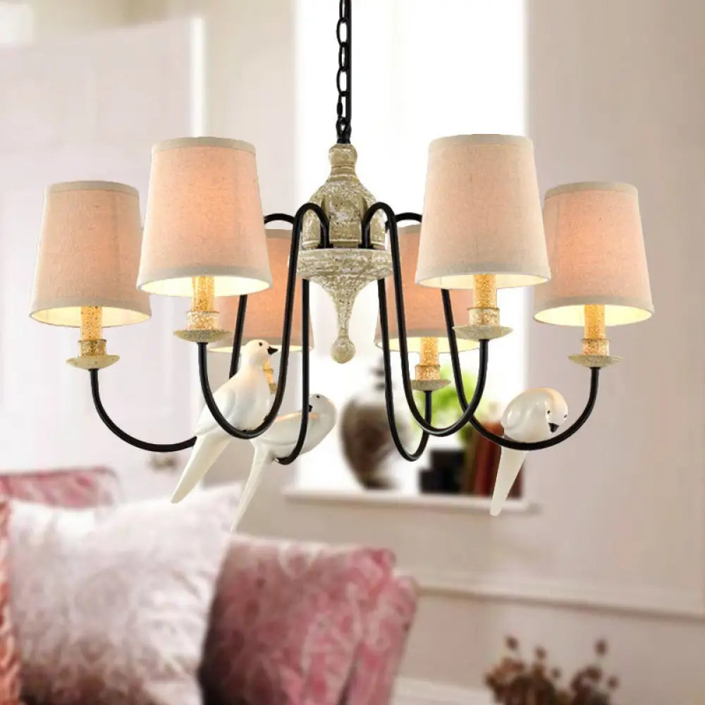 Avcarora Postmoderner Luxus-Stoff-Kronleuchter-Letslighting