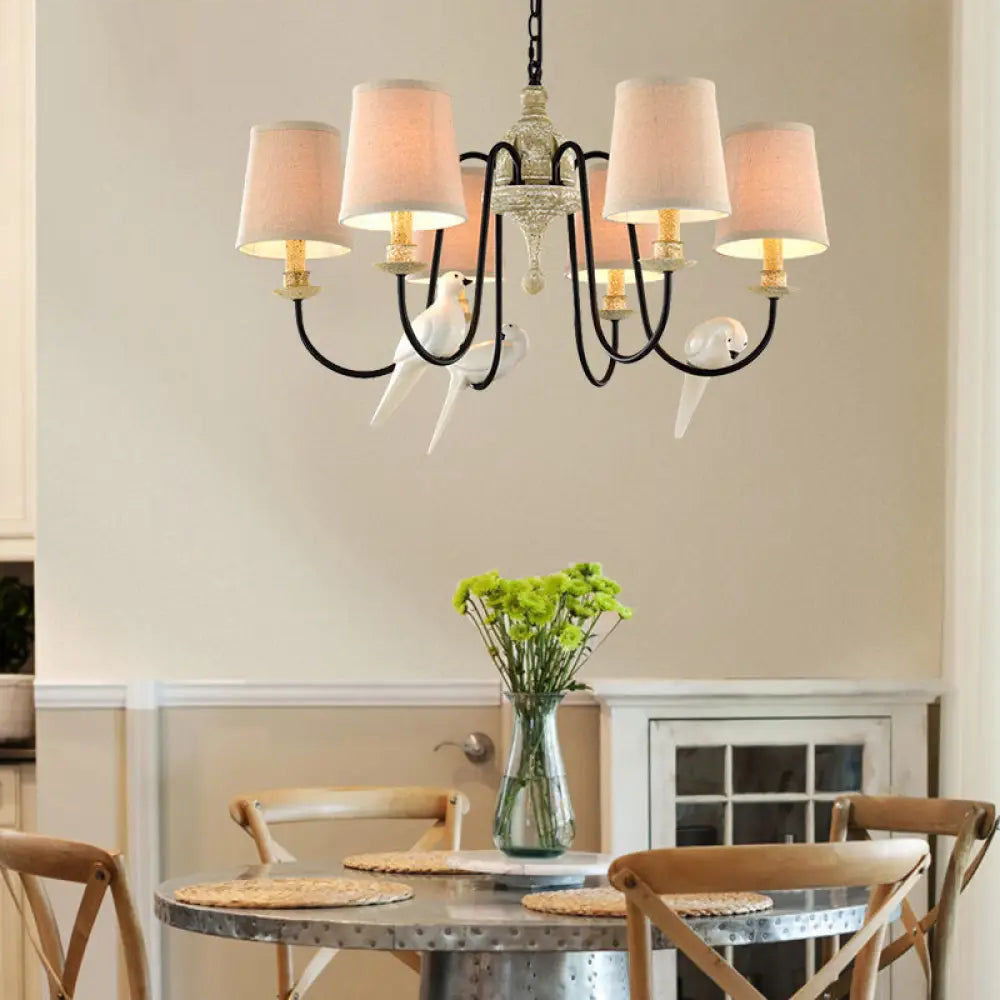 Avcarora Postmoderner Luxus-Stoff-Kronleuchter-Letslighting