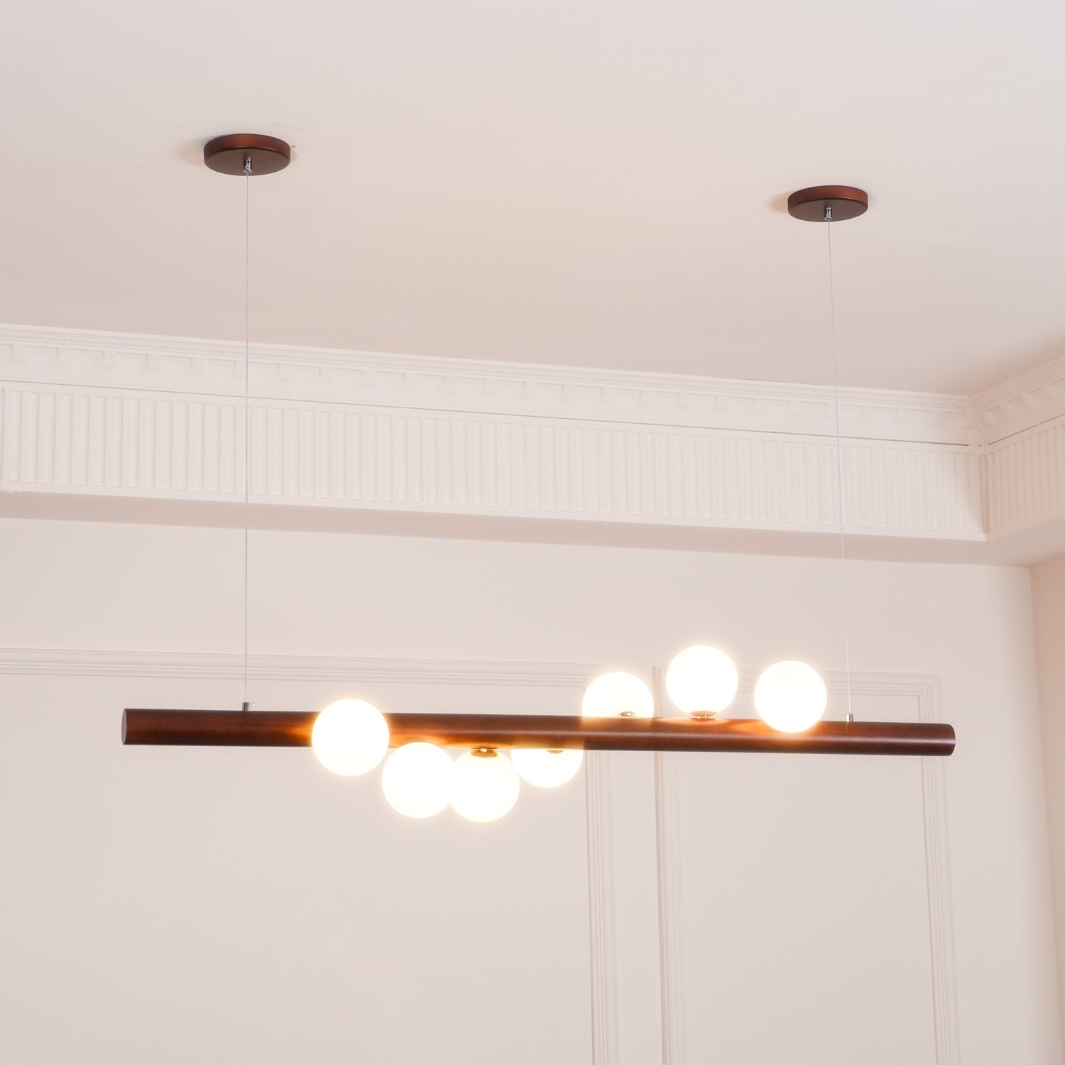 Sylphia Scandinavian Wooden Pendant Lamp-Letslighting