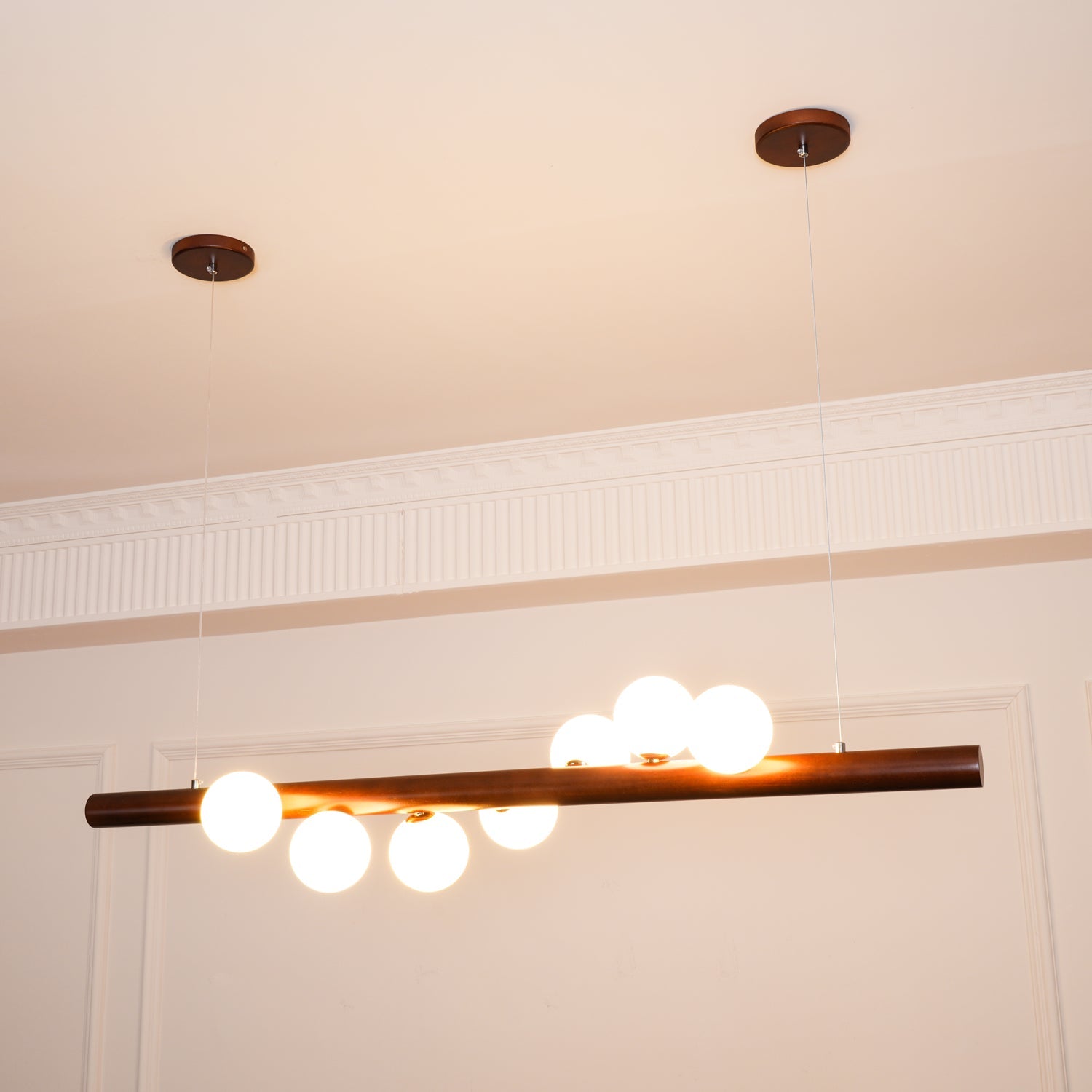 Sylphia Scandinavian Wooden Pendant Lamp-Letslighting