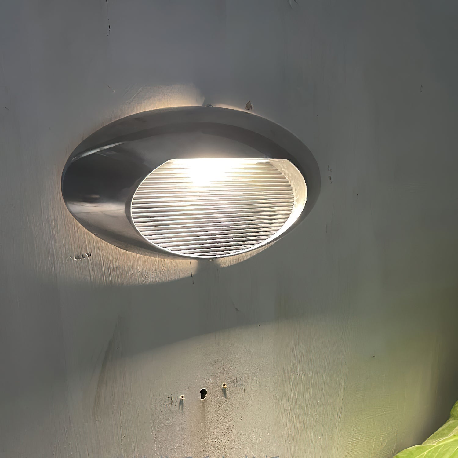 Avrinor Wandleuchte Glas Vintage Außen-Letslighting