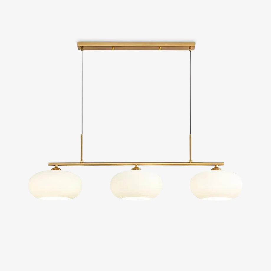 Lustra Pendelleuchte 3-Licht Kugelförmig Linear-Letslighting