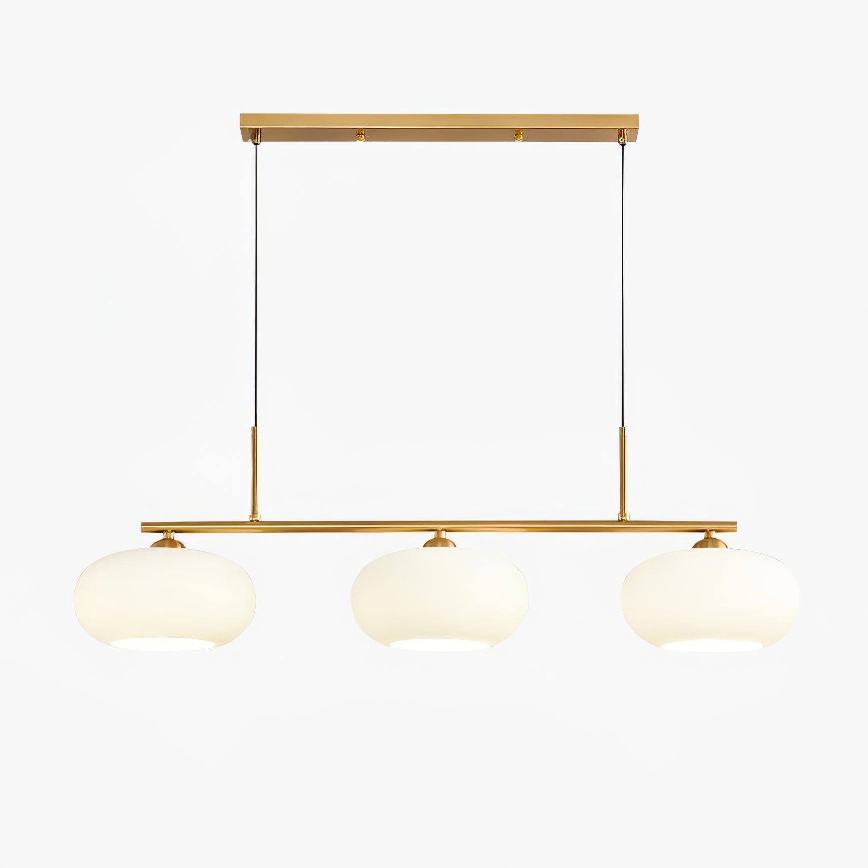 Lustra Pendelleuchte 3-Licht Kugelförmig Linear-Letslighting