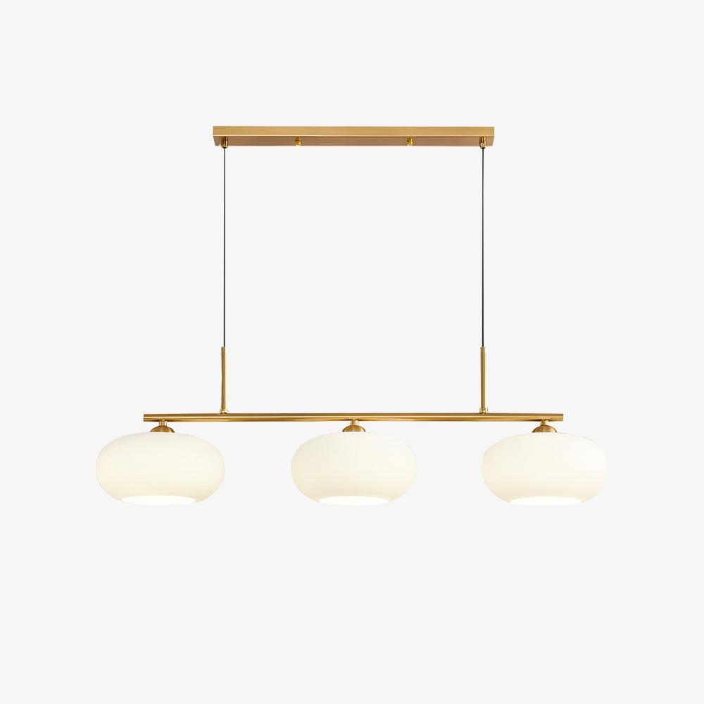 Lustra Pendelleuchte 3-Licht Kugelförmig Linear-Letslighting