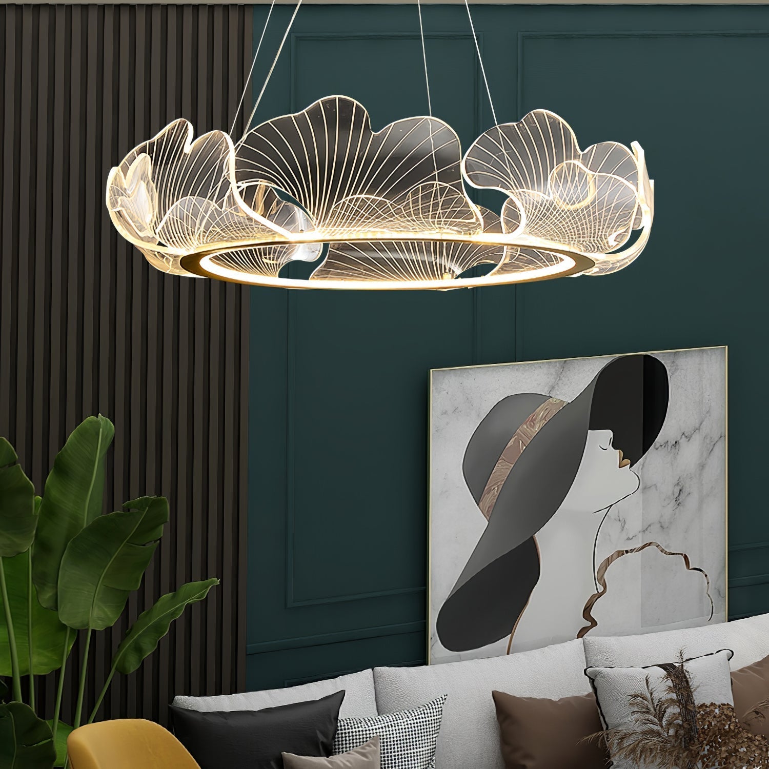 Leivo Meer-Kronleuchter-Letslighting