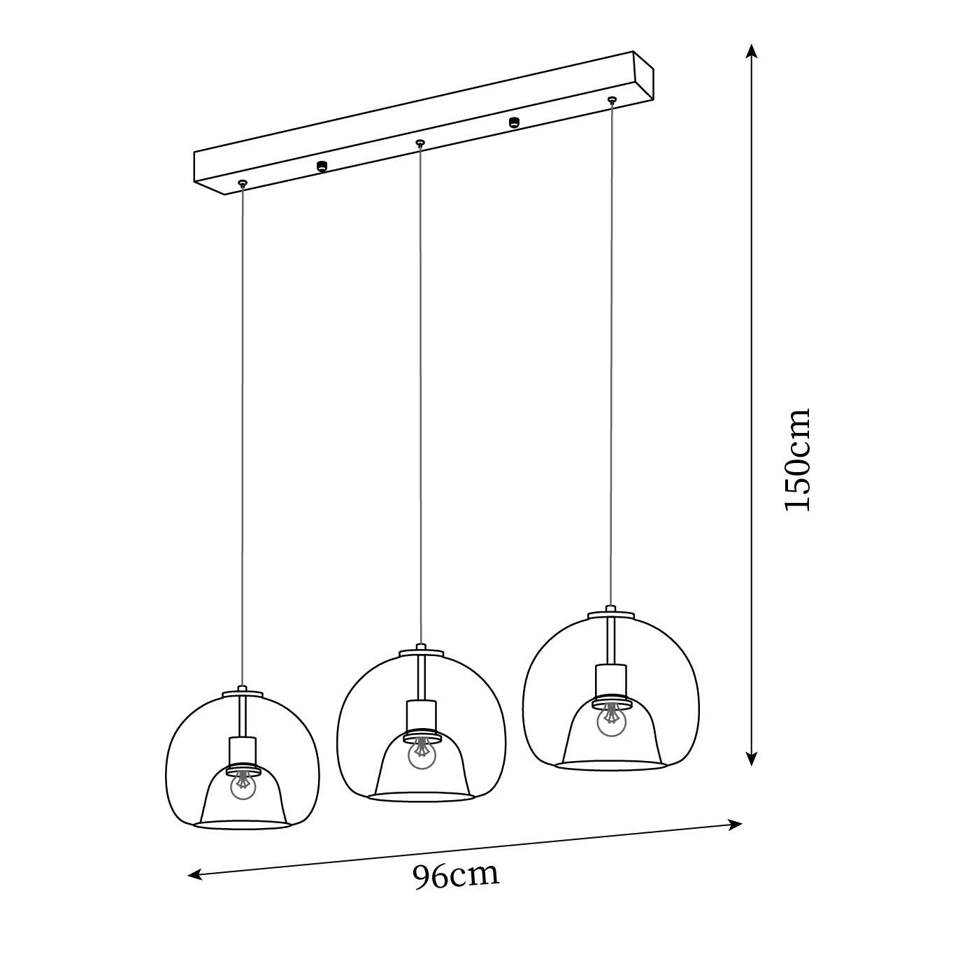 Avola Glass Pendant Light - Letslighting